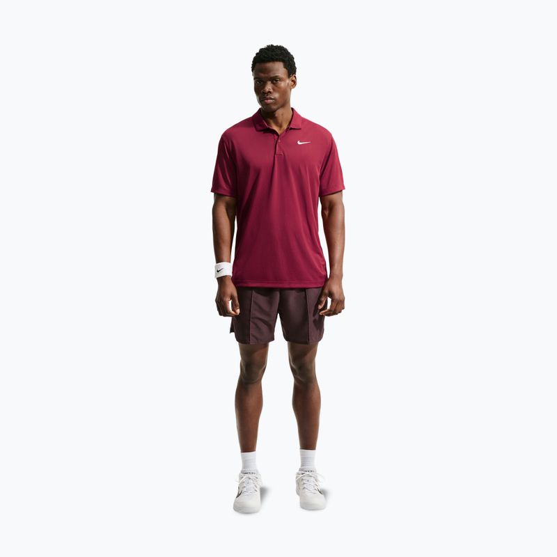 Maglietta da tennis da uomo Nike Court Dri-FIT Team Red/White 2