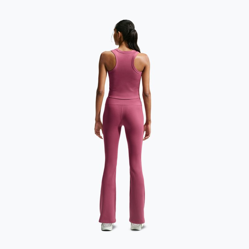 Leggings da allenamento donna Nike One pink smoke/white 2