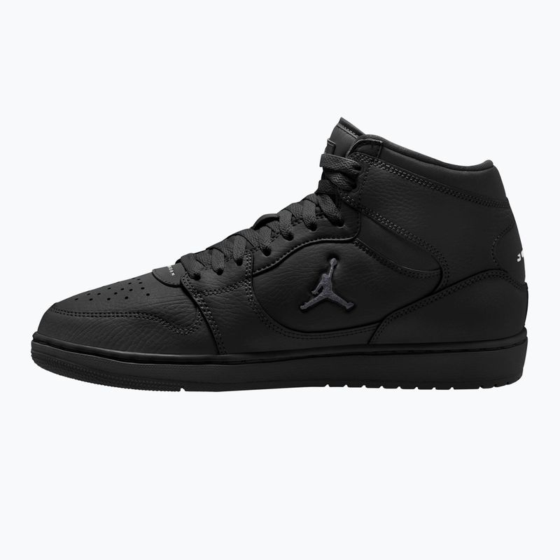 Scarpe da uomo Jordan Court Connect Mid black/dark smoke grey 2