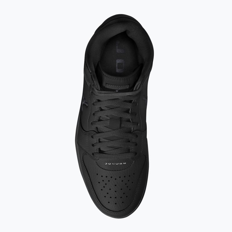 Scarpe da uomo Jordan Court Connect Mid black/dark smoke grey 4