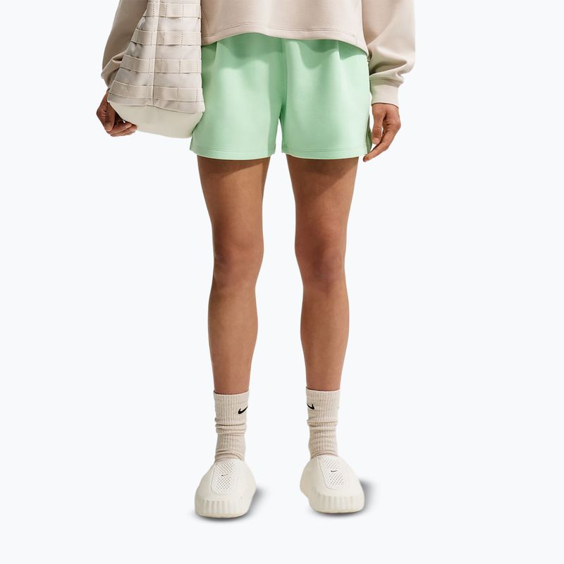Pantaloncini da allenamento da donna Nike 24.7 ImpossiblySoft cucumber calm/illusion green 7