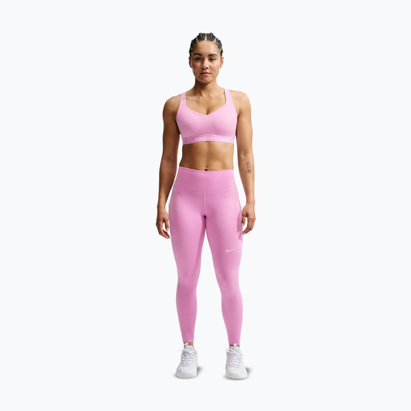 Reggiseno sportivo Nike Indy High Support pink rise 7