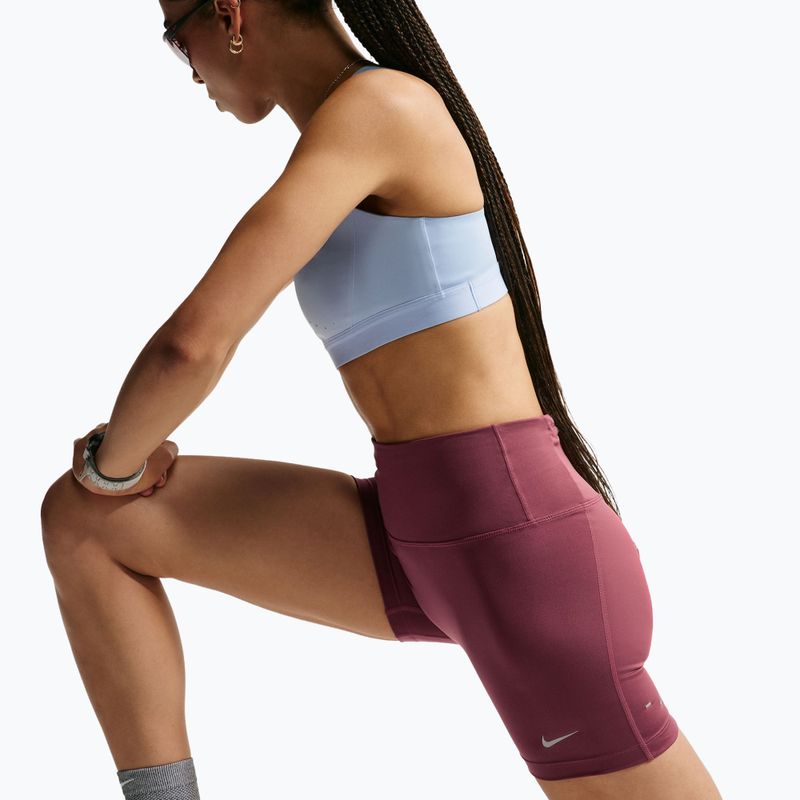 Pantaloncini da corsa da donna Nike Tempo pink smoke 6