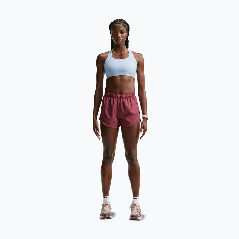 Pantaloncini da corsa da donna Nike Tempo pink smoke/pink smoke 2
