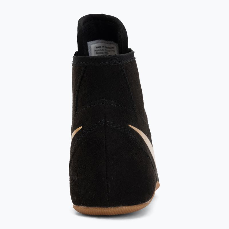 Scarpe da lotta Nike Footsweep 2 black/metallic gold/gum light brown 6