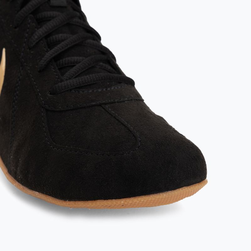 Scarpe da lotta Nike Footsweep 2 black/metallic gold/gum light brown 7
