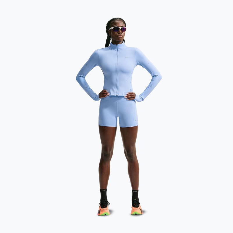 Pantaloncini da corsa da donna Nike Swift aluminum 2