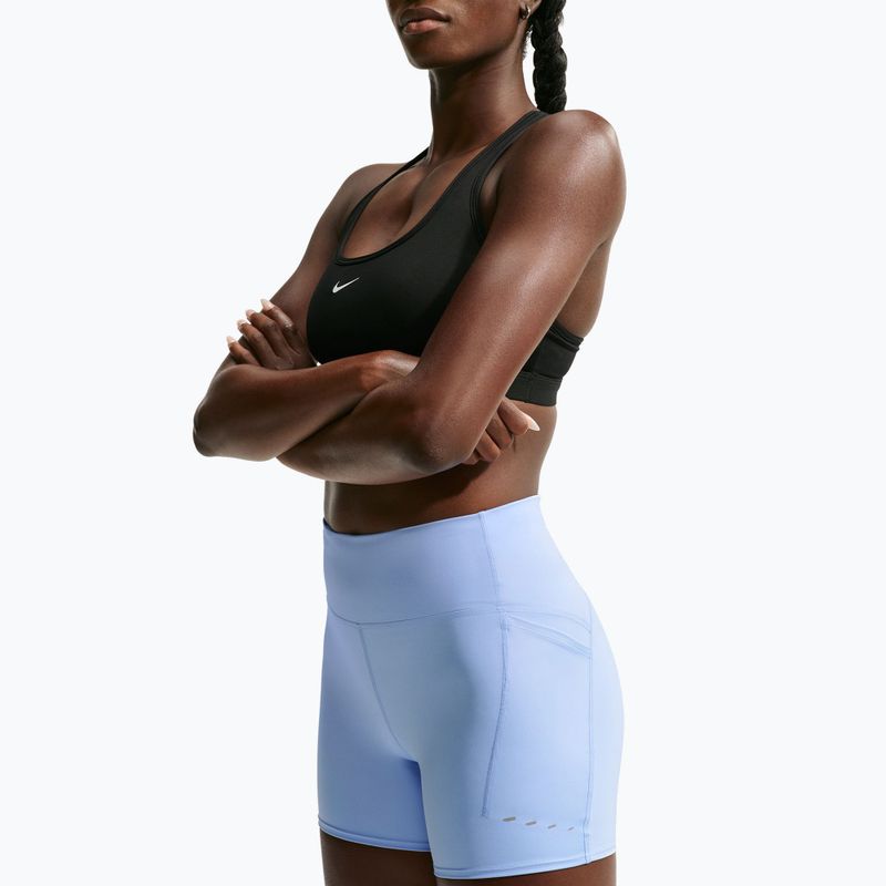 Pantaloncini da corsa da donna Nike Swift aluminum 4