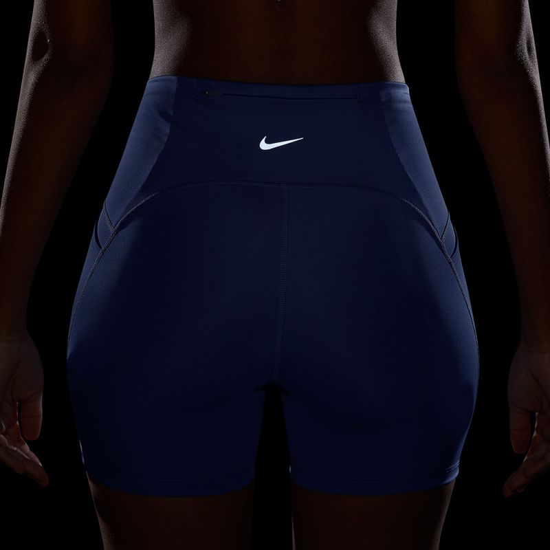 Pantaloncini da corsa da donna Nike Swift aluminum 8