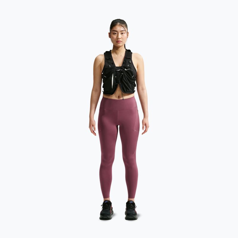 Leggings da donna Nike Swift pink smoke 2