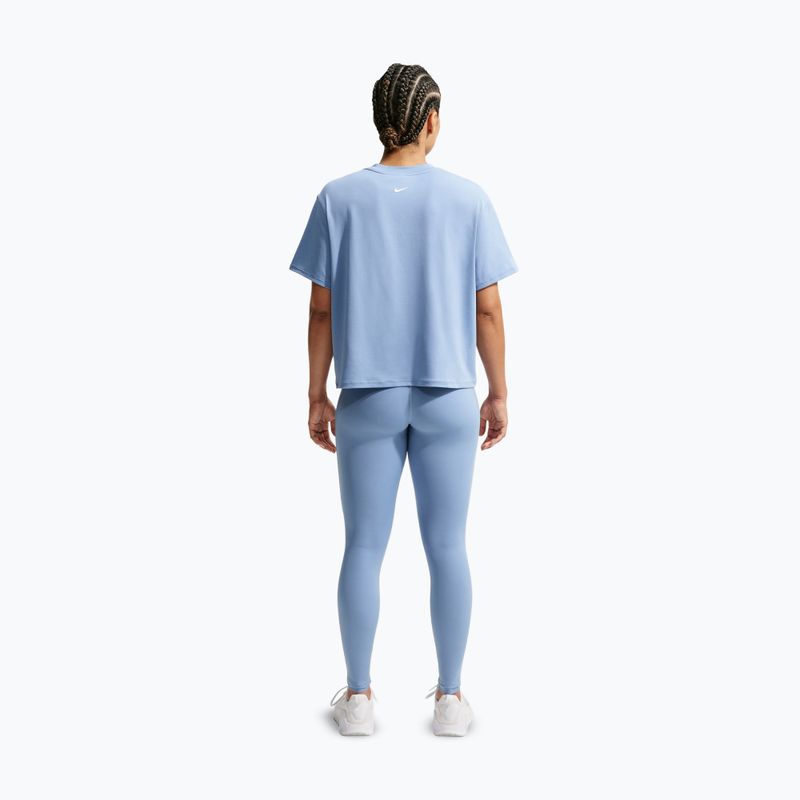 Leggings da donna Nike Pro work blue/white 3