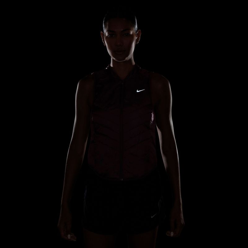 Gilet da donna Nike Tempo pink smoke 4