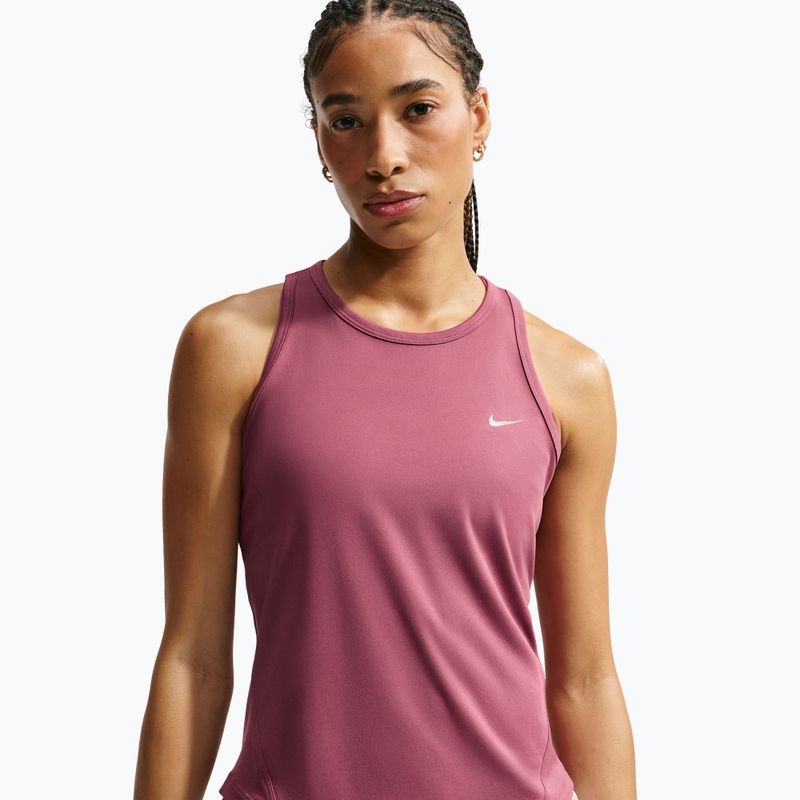 Maglia da running da donna Nike Tempo Dri-Fit Tank Top pink smoke 4