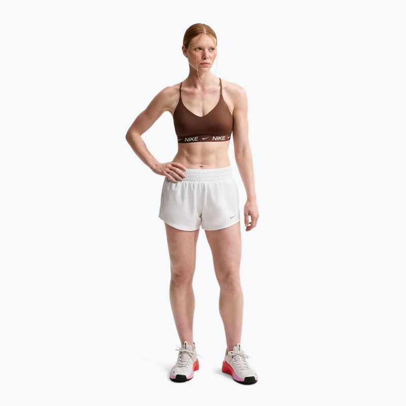 Reggiseno sportivo da donna Nike Dri-Fit Indy Light Support cacao wow 2