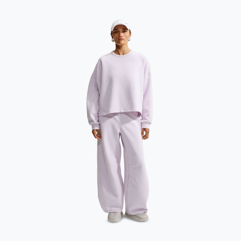 Felpa da allenamento donna Nike 24.7 ImpossiblySoft Bleached Lilac/Platinum Violet 2