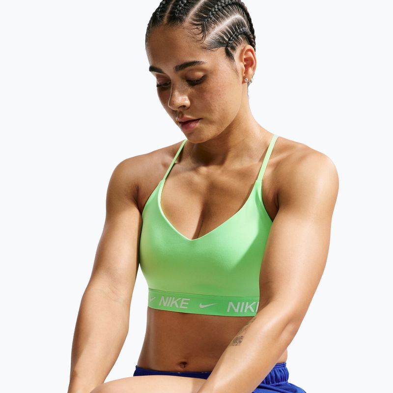 Reggiseno sportivo Nike Indy Light Support illusion green 4