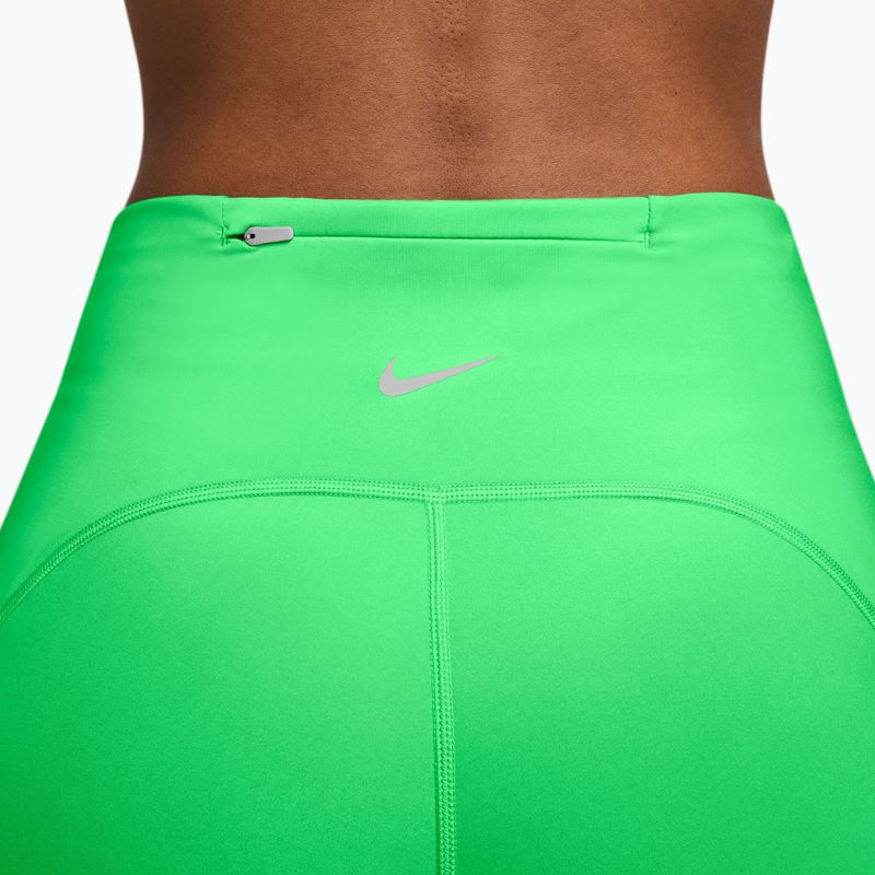 Pantaloncini da corsa da donna Nike Swift illusion green 4