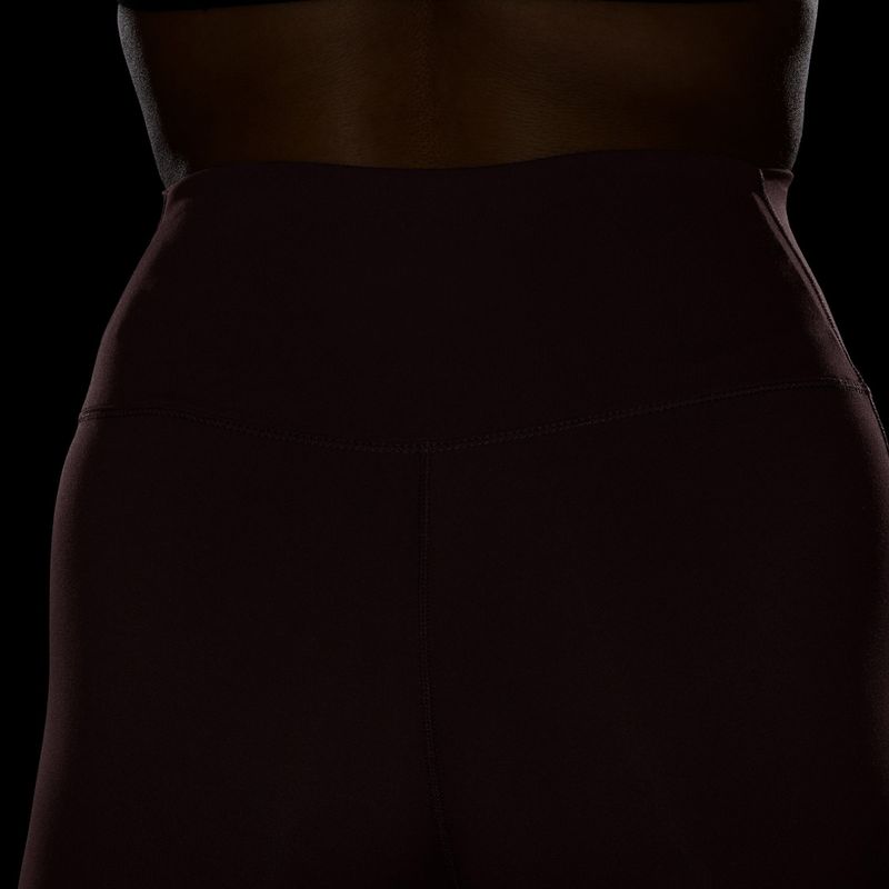 Leggings da donna Nike One Seamless Front pink smoke/white 7