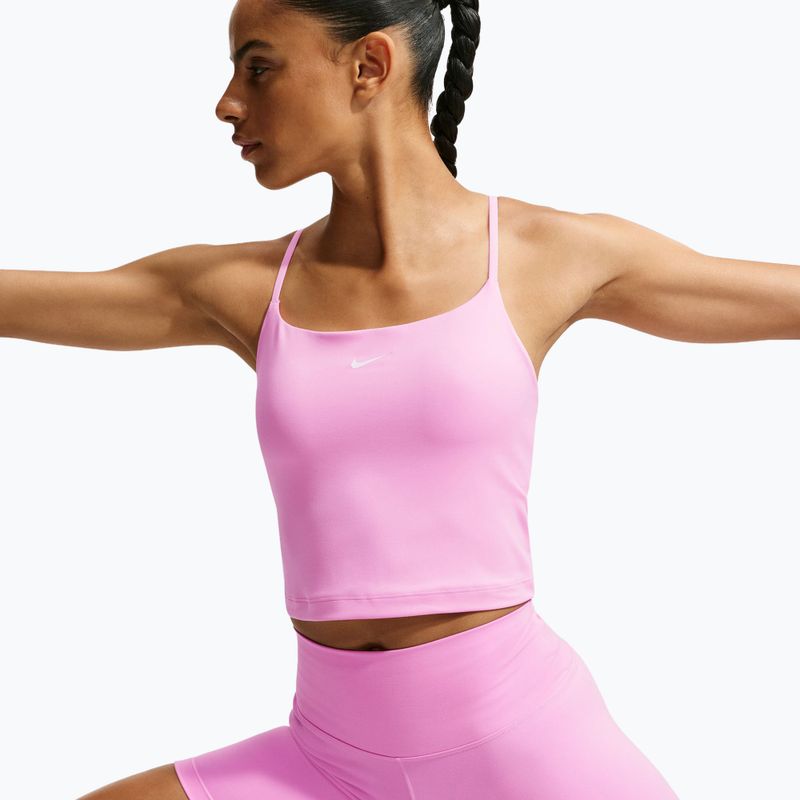 Maglia da allenamento donna Nike One pink rise