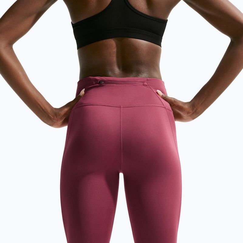 Leggings da donna Nike Tempo Swoosh Run pink smoke/white 6