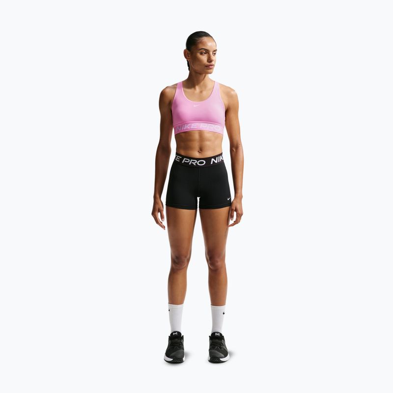 Reggiseno sportivo Nike Pro 365 pink rise/white 2