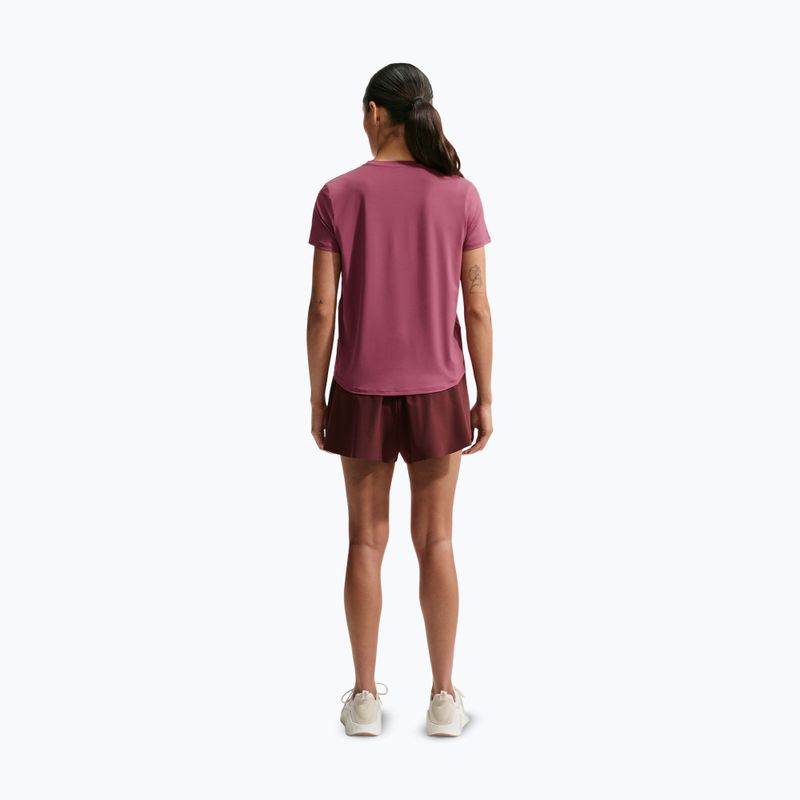 Maglia da allenamento donna Nike One Classic pink smoke/white 3