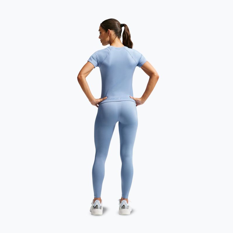 Maglia da allenamento donna Nike Pro Seamless work blue 2