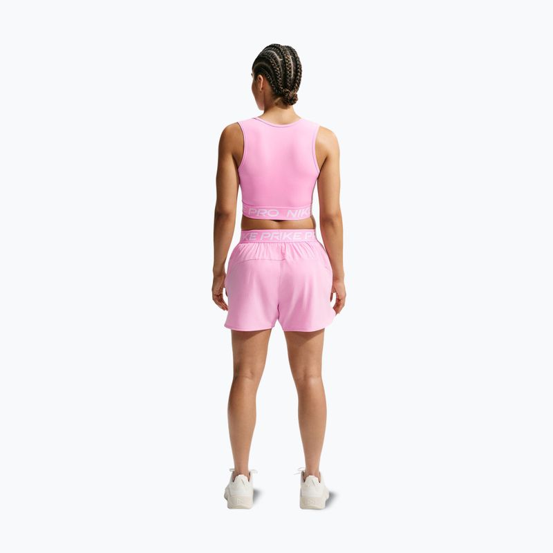 Maglietta da donna Nike Pro pink rise/white 3