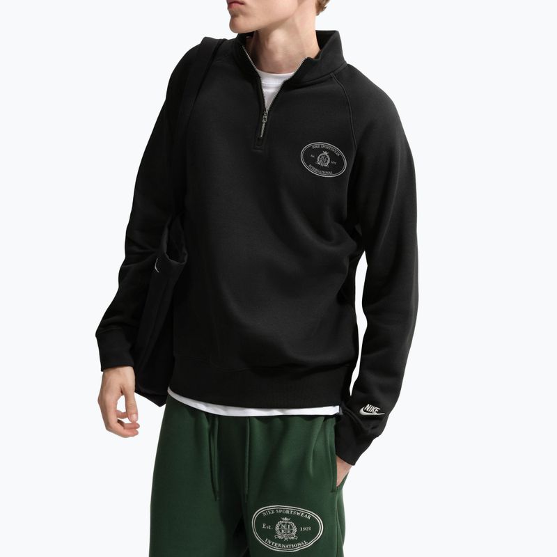 Felpa da uomo Nike Sportswear Club black/black/phantom 4