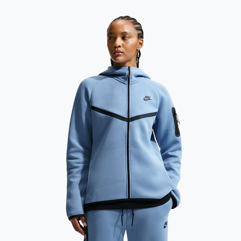 Felpa donna Nike Sportswear Tech Fleece Windrunner work blue/black