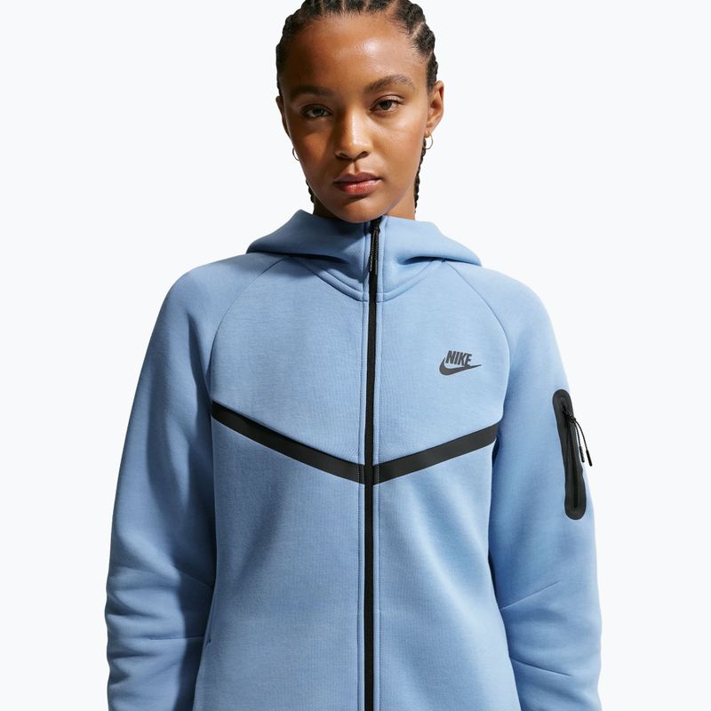 Felpa donna Nike Sportswear Tech Fleece Windrunner work blue/black 4