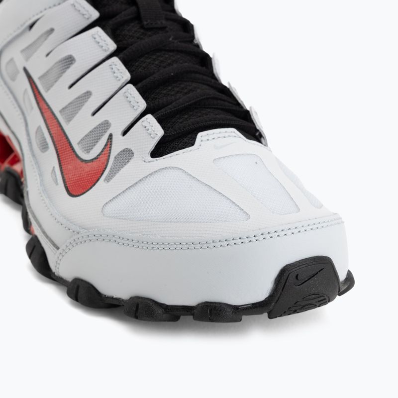 Scarpe da allenamento uomo Nike Reax 8 TR Mesh pure platinum/black/university red 7
