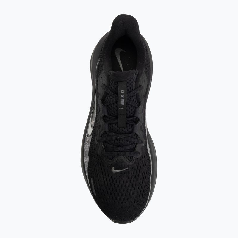 Scarpe da corsa uomo Nike Winflo 12 black/iron grey/metallic silver 5