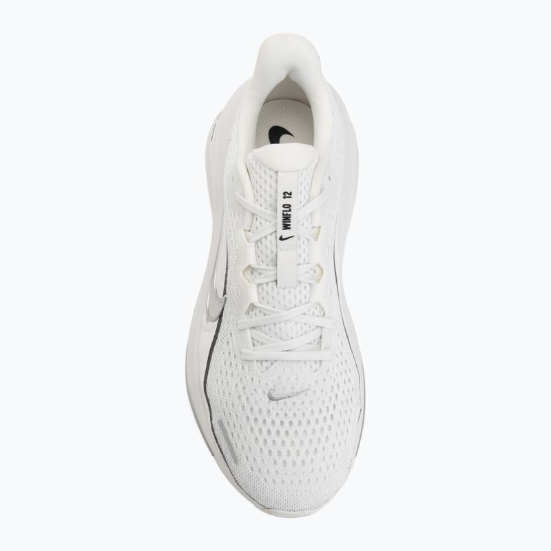 Scarpe da corsa donna Nike Winflo 12 summit white/black/metallic silver 5