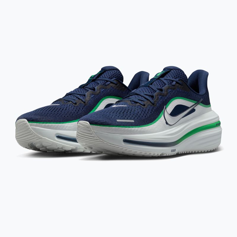 Scarpe da corsa uomo Nike Winflo 12 midnight navy/green spark/summit white 3