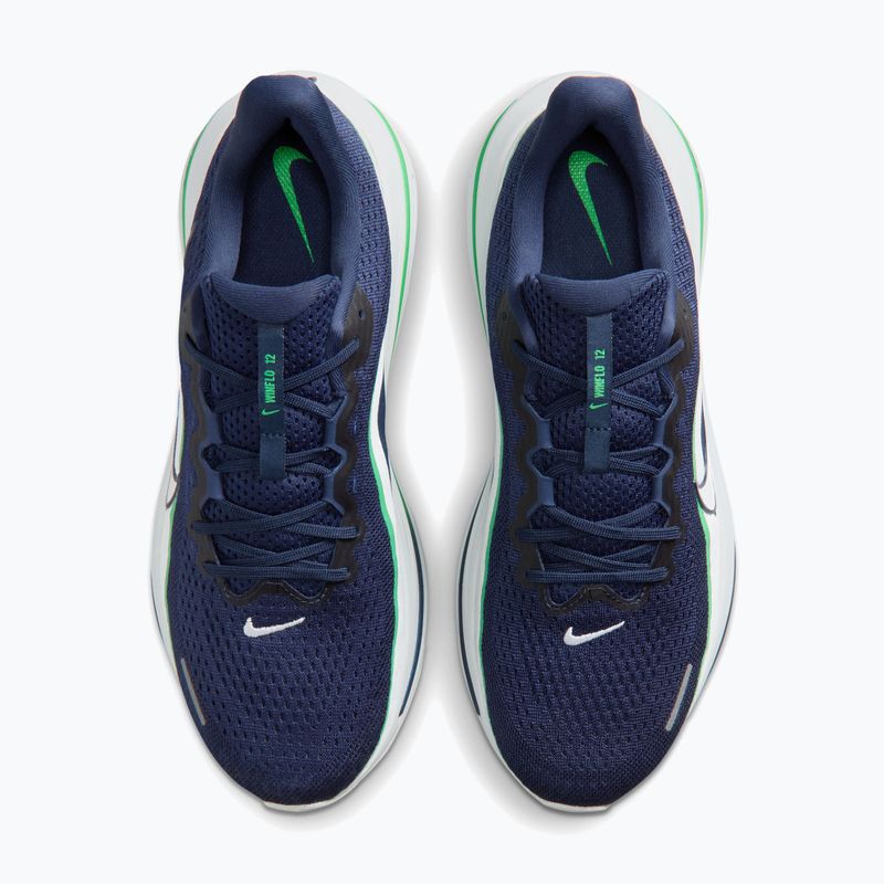 Scarpe da corsa uomo Nike Winflo 12 midnight navy/green spark/summit white 5
