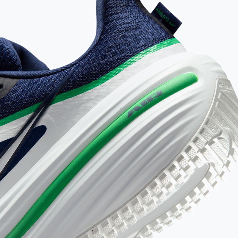Scarpe da corsa uomo Nike Winflo 12 midnight navy/green spark/summit white 8