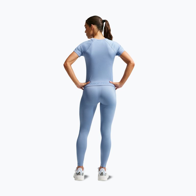 Leggings da donna Nike Pro Seamless work blue 2