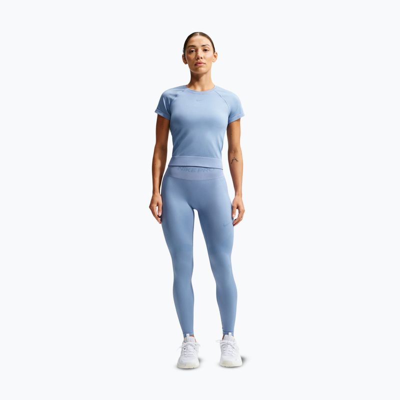 Leggings da donna Nike Pro Seamless work blue 7
