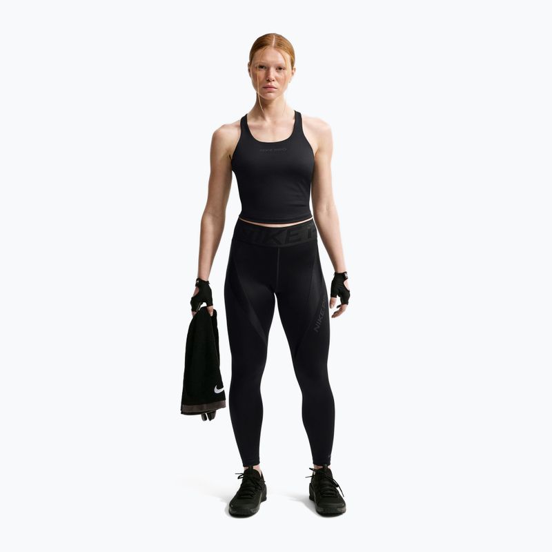 Leggings da allenamento donna Nike Pro Sculpt High-Waisted 7/8 black/black 2