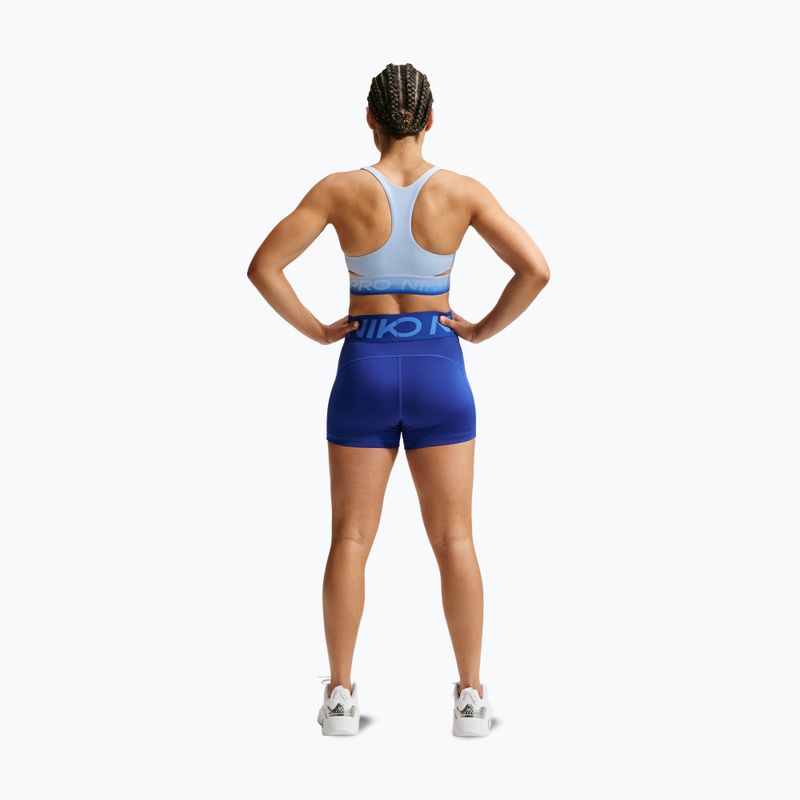 Reggiseno sportivo Nike Pro hydrogen blue/hydrogen blue/old royal 2