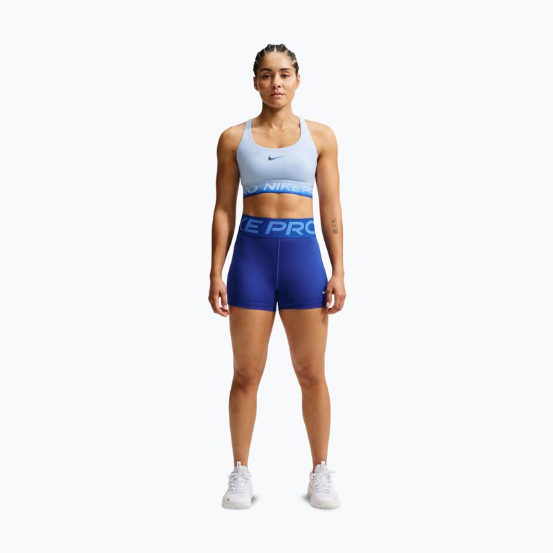 Reggiseno sportivo Nike Pro hydrogen blue/hydrogen blue/old royal 7