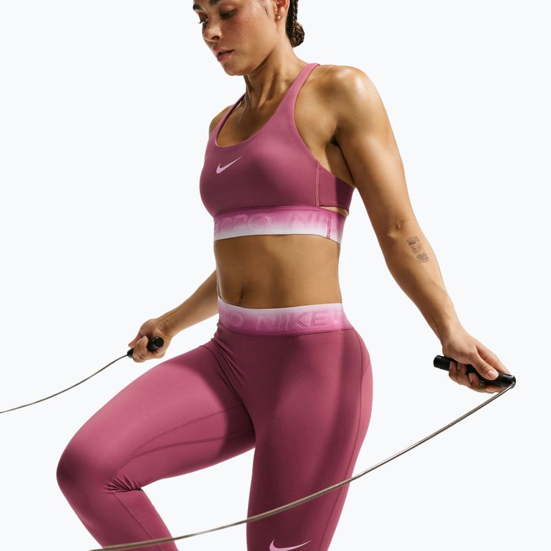 Leggings da donna Nike Pro pink smoke/pink rise 6