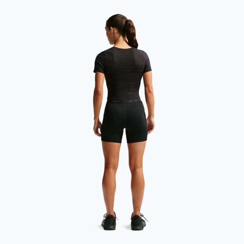Pantaloncini da allenamento da donna Nike Pro Sculpt black/linen/black/black 3