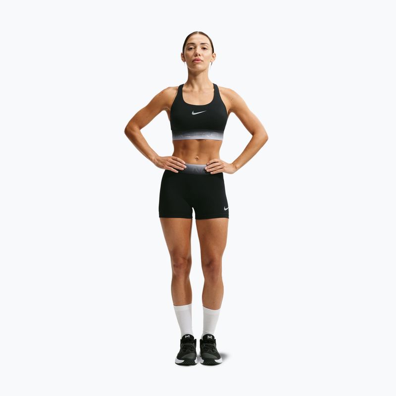 Pantaloncini da allenamento da donna Nike Pro black/ghost 2