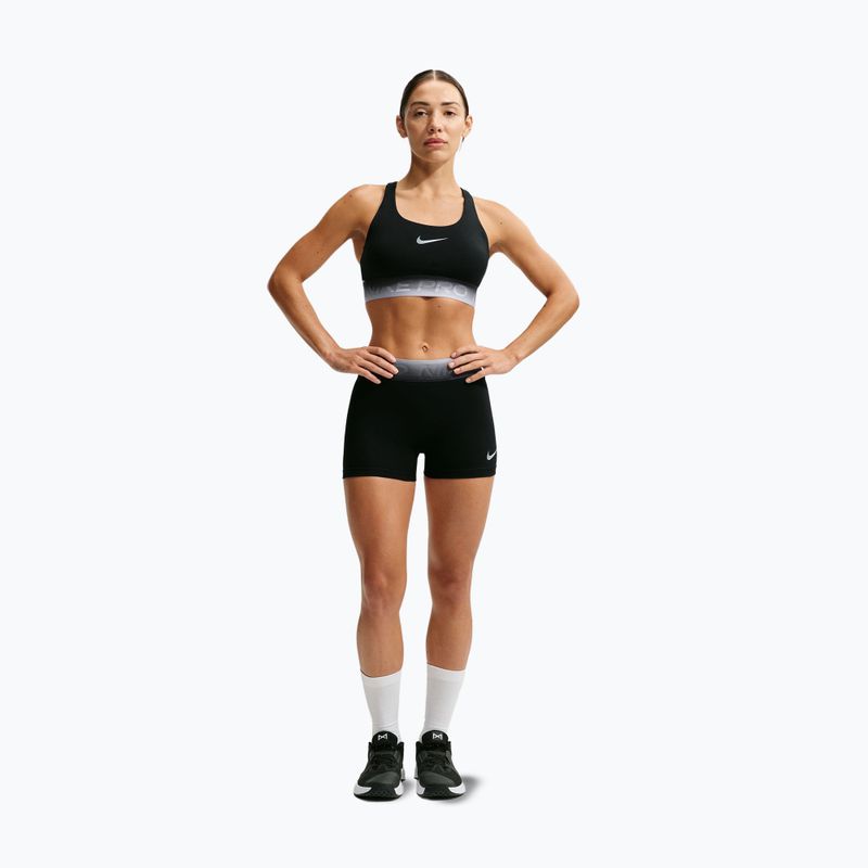 Reggiseno sportivo Nike Pro black/black/ghost/smoke grey 7