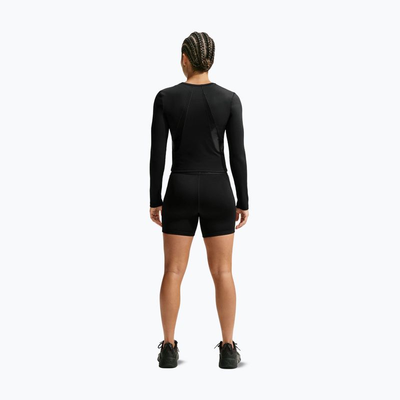 Pantaloncini da allenamento da donna Nike Pro Sculpt black/black 3