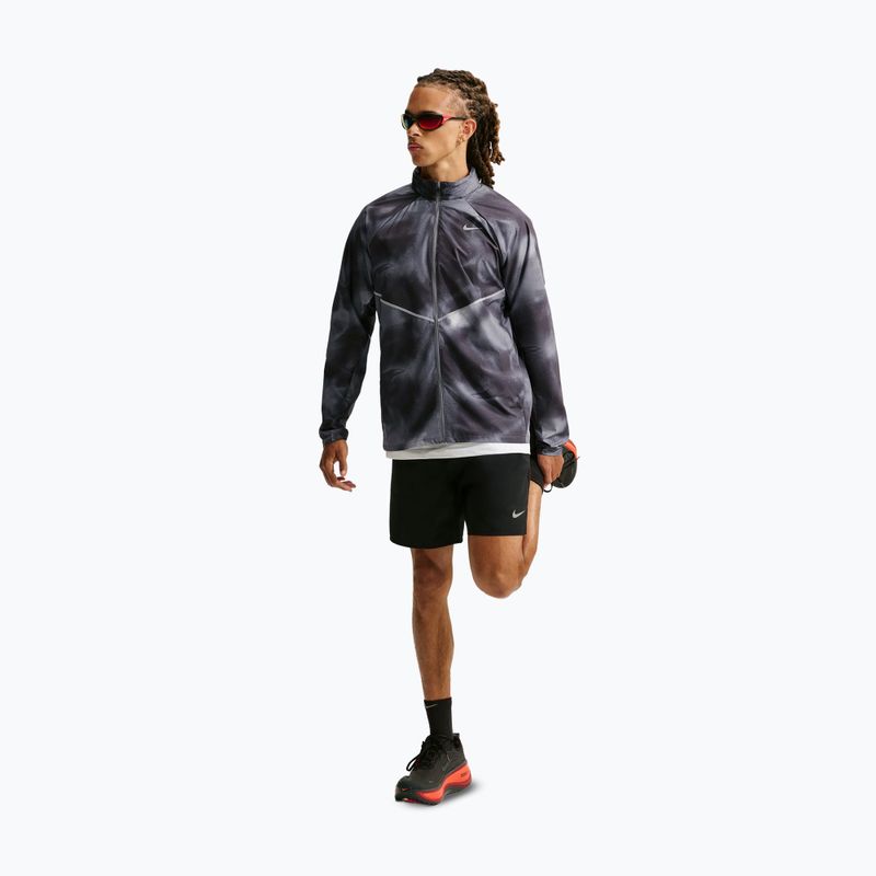 Giacca da corsa da uomo Nike Miler black/smoke grey 2