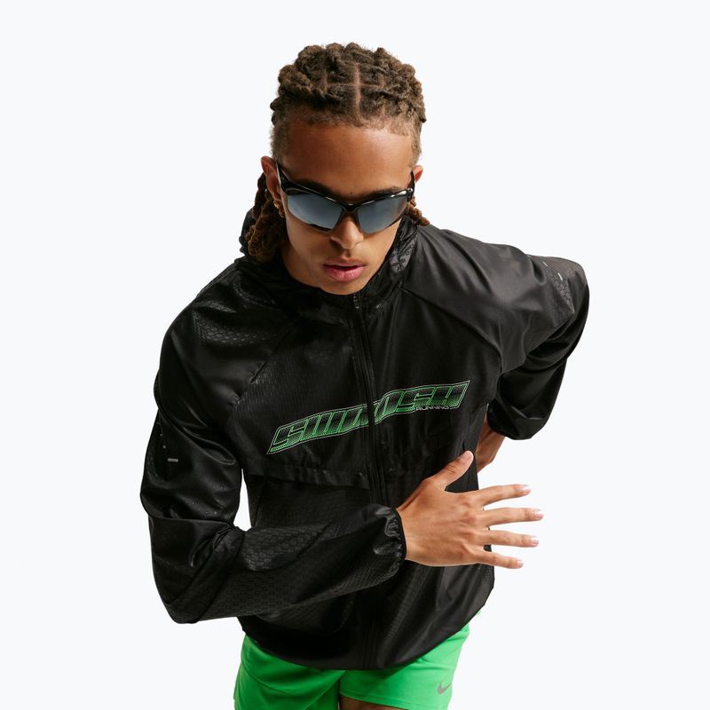 Giacca da corsa da uomo Nike Stride Dri-Fit black 5