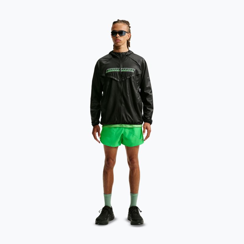 Pantaloni corti da uomo Nike Stride Dri-Fit foderati 5" verde brillante 2